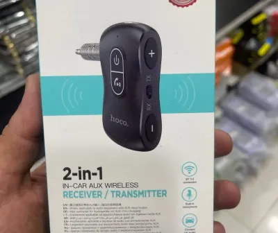Автомобильный Bluetooth Ресивер/Трансмиттер hoco E73 Pro