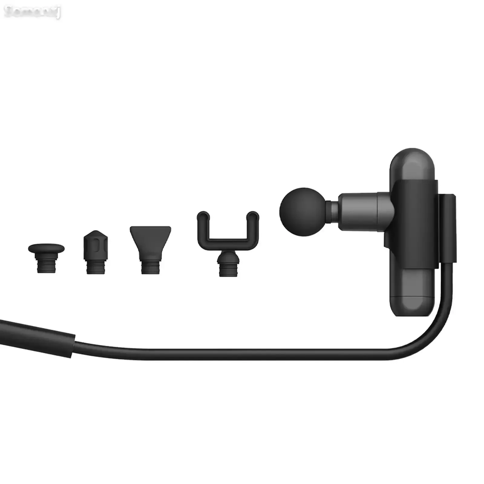 Массажный пистолет Green Lion Long Handle Massage Gun GNLHMASGUNBK черный