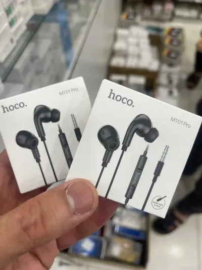 Наушники Hoco M101 Pro с микрофоном белые