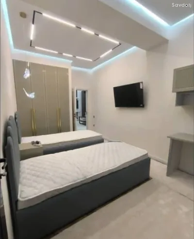2-комн. квартира, 16 этаж, 75м², Сомони