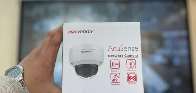IP видеокамера Hikvision DS 2CD2163G2 IU 2.8mm 6 МП купольная камера AcuSense