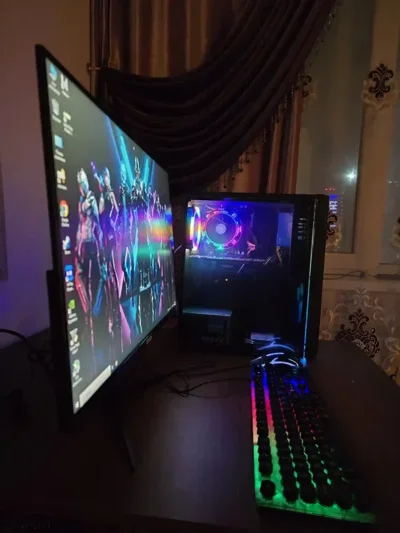 Игровой компьютер Core i7 3770/16Gb Ram/Rx 580 8Gb/120Gb Nvme M2/Hdd 1Tb