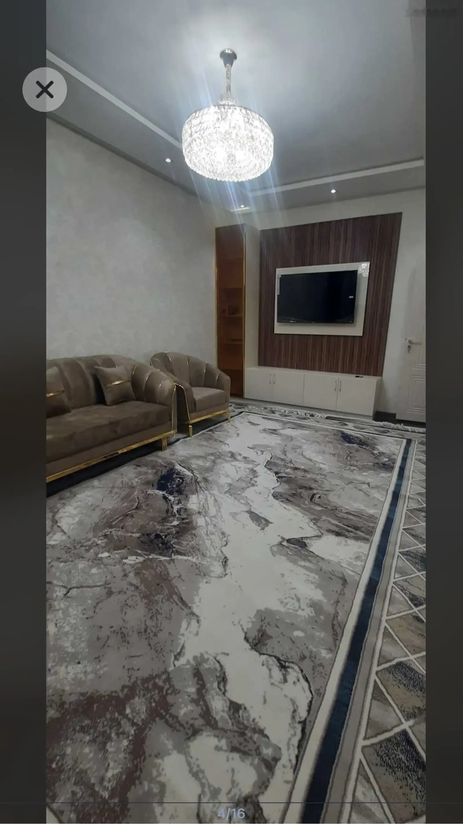 3-комн. квартира, 2 этаж, 76м², Алиф