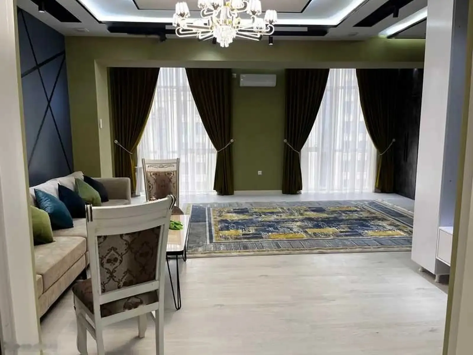 3-комн. квартира, 15 этаж, 93м², Скорый