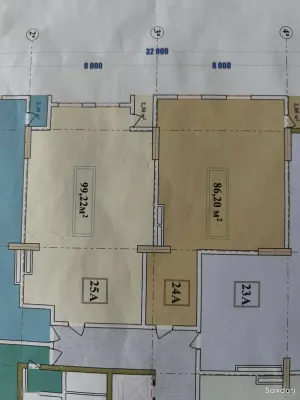 2-комн. квартира, 13 этаж, 97 м², Шохмансур