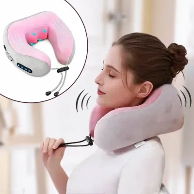 Массажная подушка для шеи U-образной формы U-shaped massage pillow