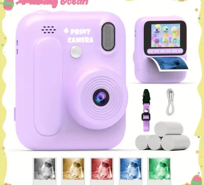 Детский фотоаппарат Digital Mini Camera розовый