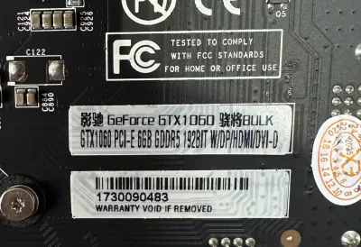 Видеокарта GeForce GTX 1060 6G KFA2