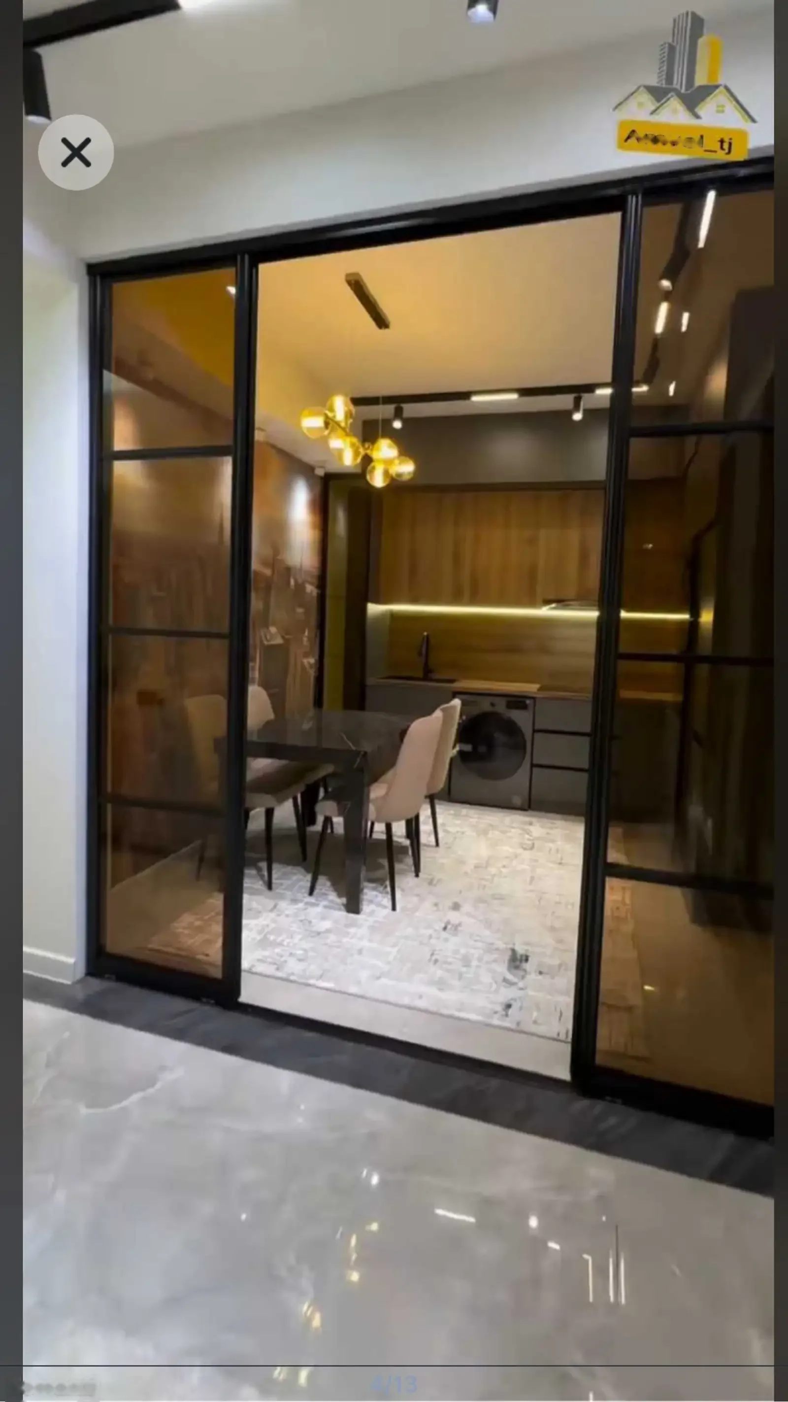 2-комн. квартира, 7 этаж, 70м², Голубой экран