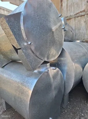 Оцинкованные бочки 3000л.
