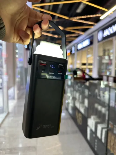 Внешний аккумулятор с фонариком Mars Powerbank 30000 mah