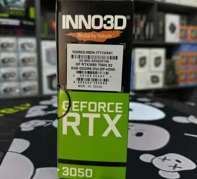 Видеокарта GeForce RTX 3050 8GB