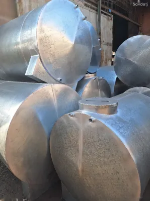 Бочка из оцинкованный стали 1000л