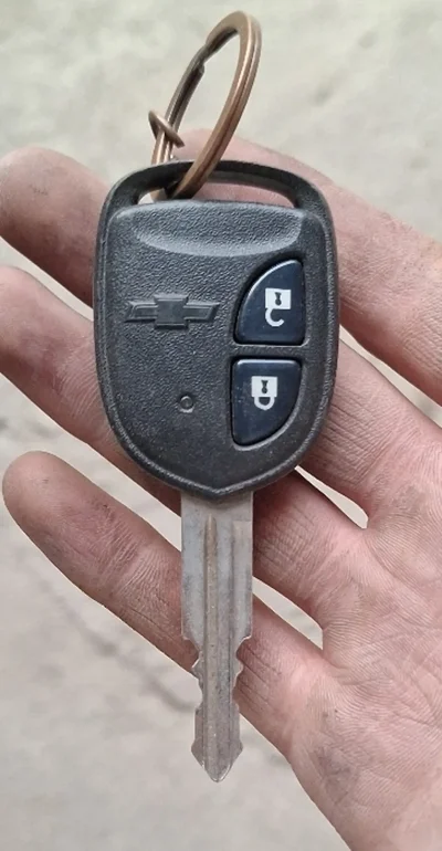 Ключ от Chevrolet Spark, 2011