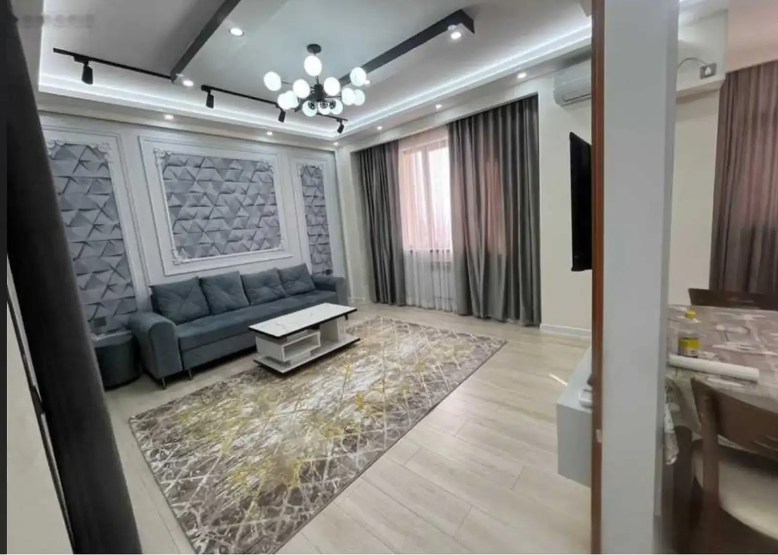 1-комн. квартира, 12 этаж, 56 м², Овир, Ёвар