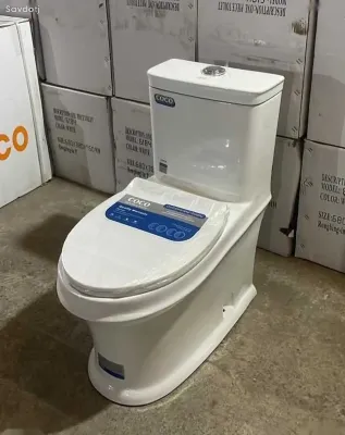 Унитаз Coco с бочком и сиденьем