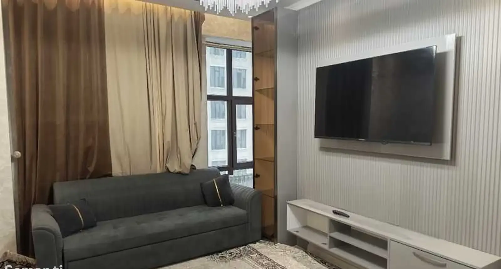2-комн. квартира, 7 этаж, 72м², Садбарг ру ба руй гостиница Hilton