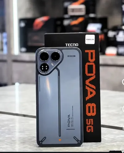 Tecno Pova 8 5G 16/256Gb black 8000Мач — миниатюра 5