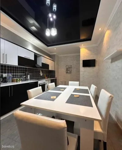 3-комн. квартира, 12 этаж, 110м², Сомони