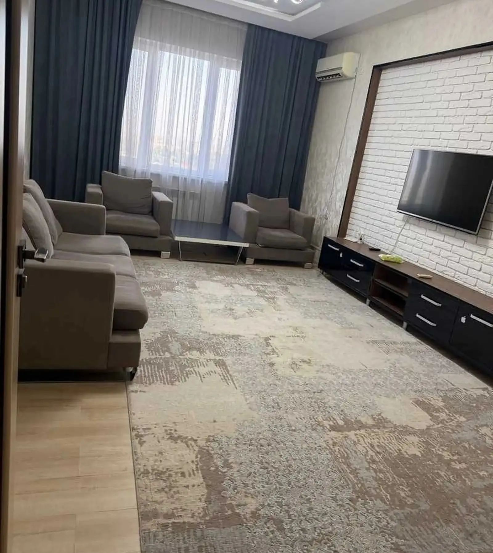 3-комн. квартира, 8 этаж, 100м², кохи борбад