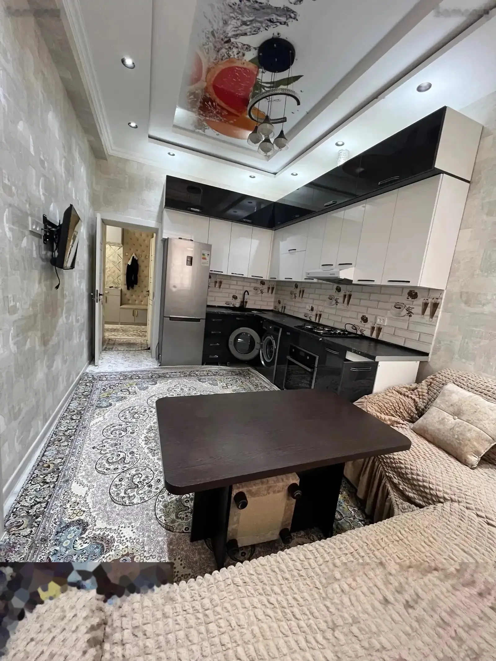 2-комн. квартира, 10 этаж, 80м², Сомони