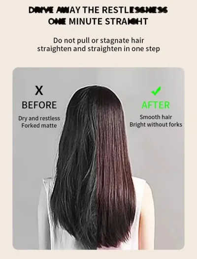 Портативная мини щетка для выпрямления Cordless straightening comb QL001