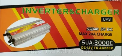 Инвертор и зарядное устройство SUA-3000C Inverter & Charger SUA-3000C