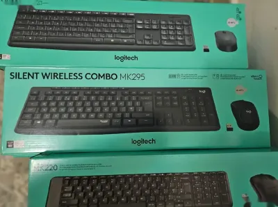 Комплект мышь + клавиатура беспроводная МК295, чёрный Logitech