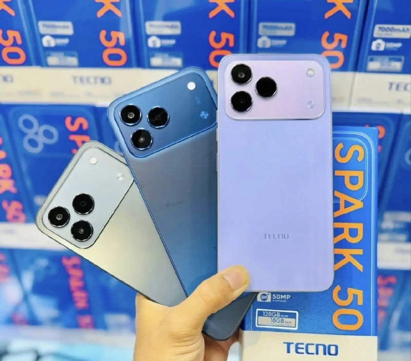 Tecno Spark 50 8/128Gb 6500мач
