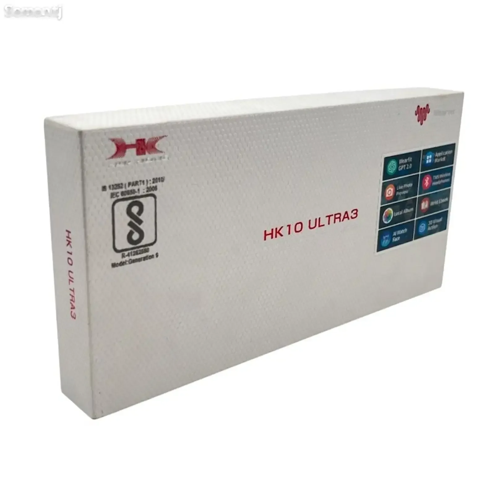 Смарт часы НK10 Ultra 3 черные
