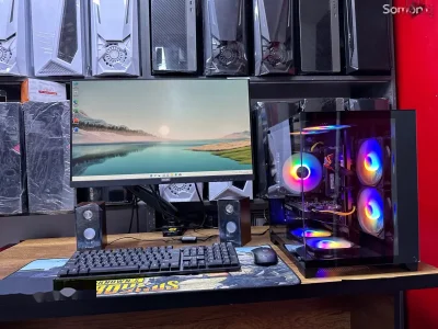 Игровой компьютер core i7 4770/RAM 16GB/RX 580 8GB/SSD 128GB/HDD