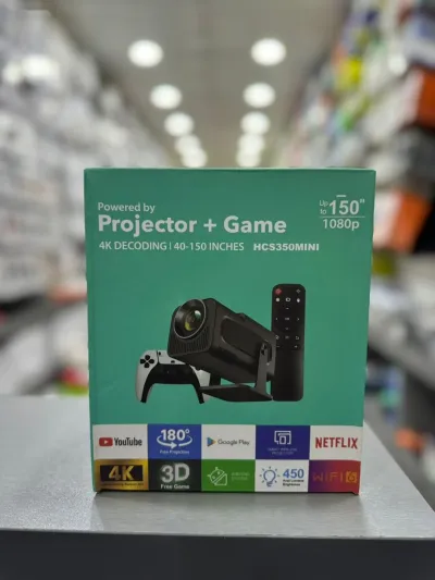 Портативный проектор Projector + game HCS 350 mini