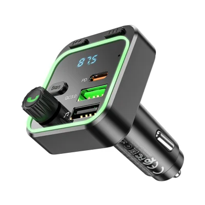 Автомобильный FM модулятор Bluetooth Borofone BC53