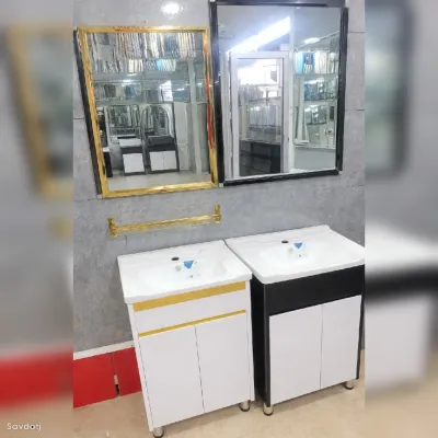 Тумба с раковина для ванной комнаты 50см.