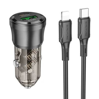 Автомобильное зарядное устройство Borofone BZ25 для Type-C