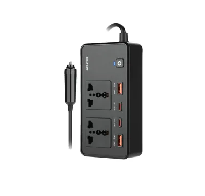 Автомобильный инверторGreen lion GC-200 Car Inverter PD24W черный