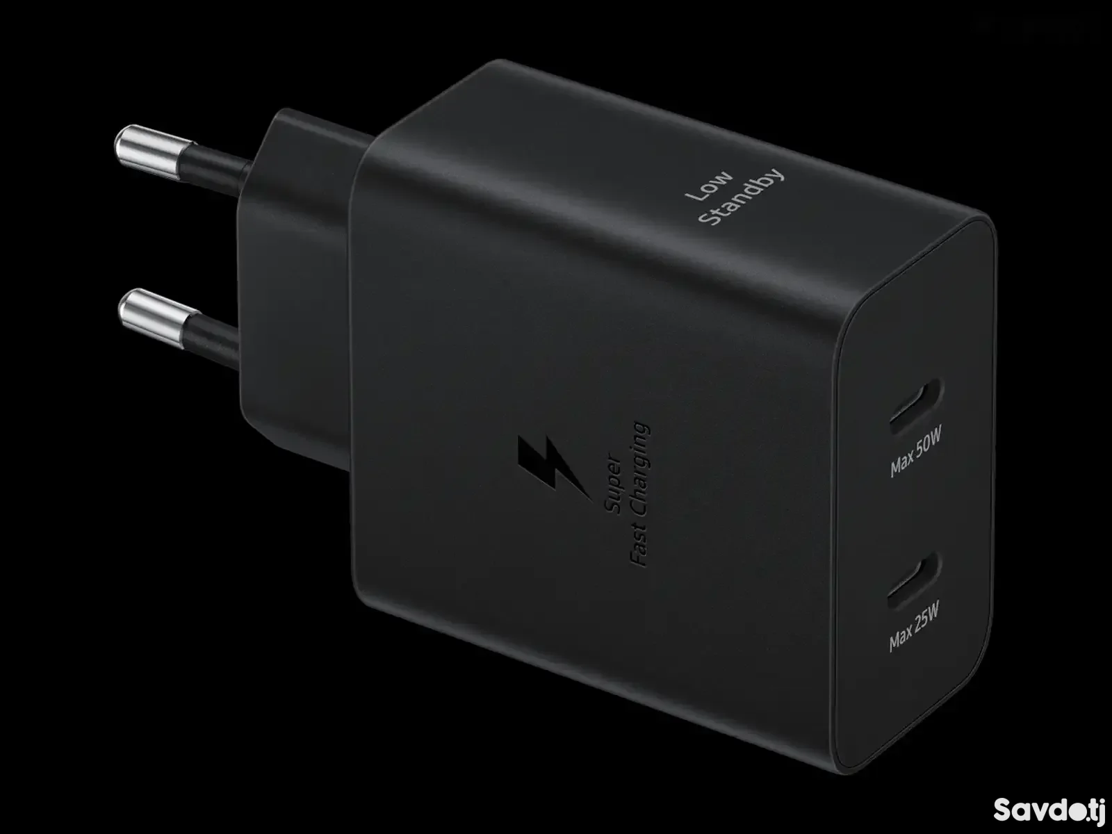 Адаптер питание Samsung 50W Duo USB-C EP-T