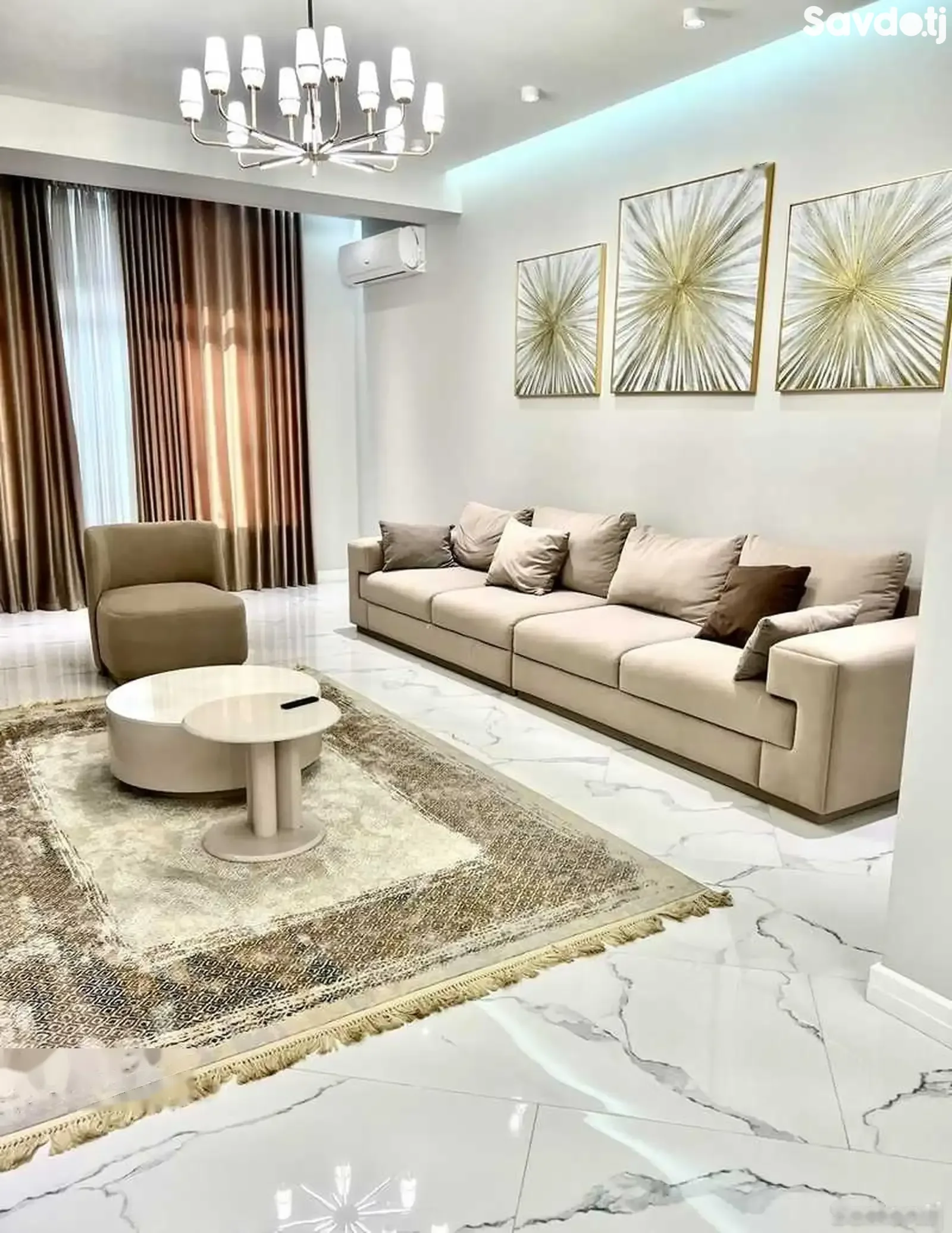 3-комн. квартира, 4 этаж, 120м², Цум