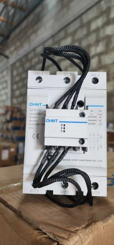 Конденсаторный контактор CJ19-150/10 220V 50/60Hz