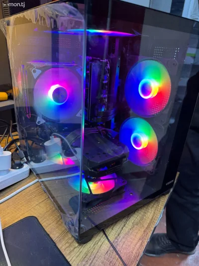 Системный блок core i7 4770/RAM 16GB DDR 3/NVME M2 256GB/HDD 1TB/RX 580 8GB