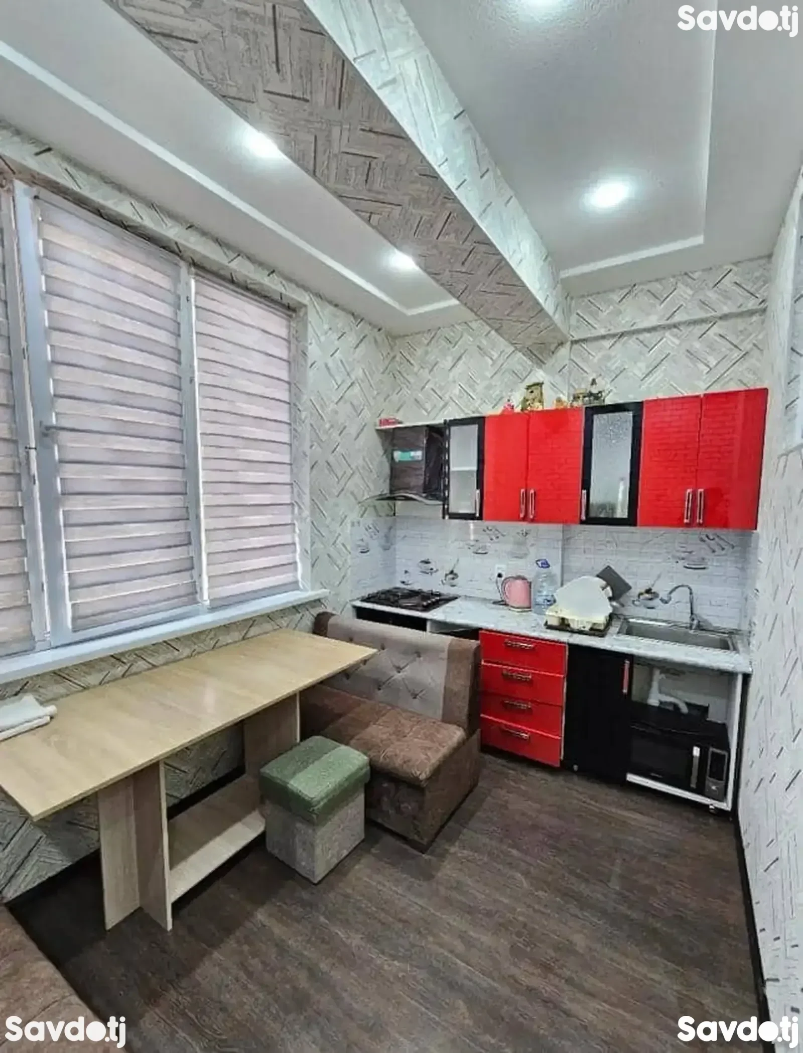 2-комн. квартира, 6 этаж, 55м², Ватан