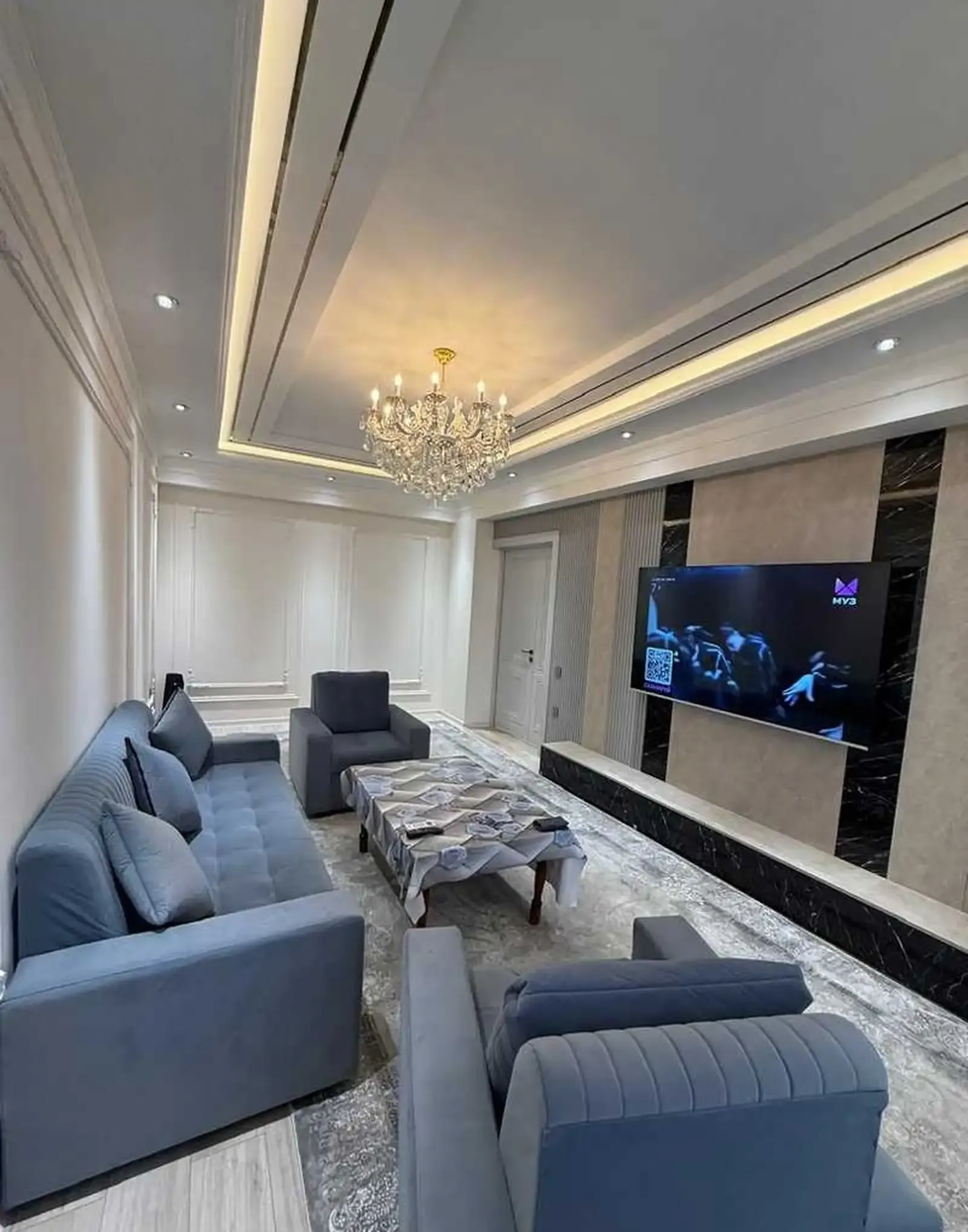 2-комн. квартира, 12 этаж, 90м², гостиница Hilton