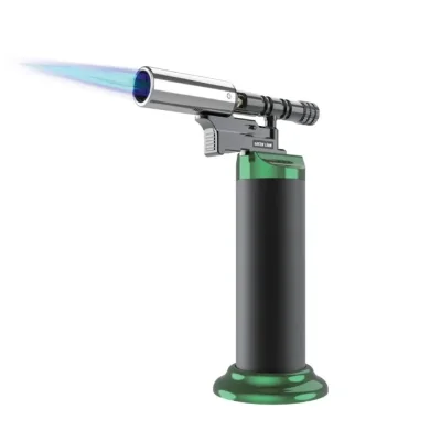 профессиональная ветрозащитная зажигалка Green Lion Jet Flame Pro Windproof Lighter