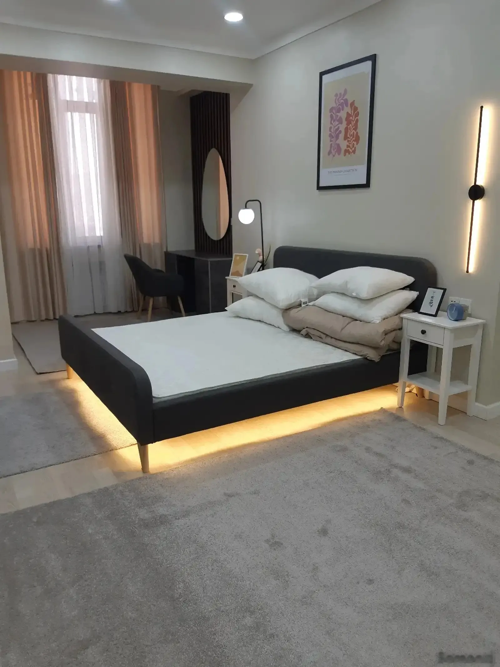 1-к квартира, 16 этаж, 68 м², Айни, Созидания, дом Бахт