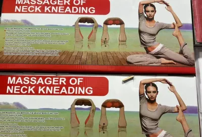 Роликовый массажер для спины и шеи Massager of Neck Kneading