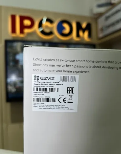 EZVIZ Умная домашняя Wi-Fi-камера с тремя объективами CS-H80F 4+4+4MP