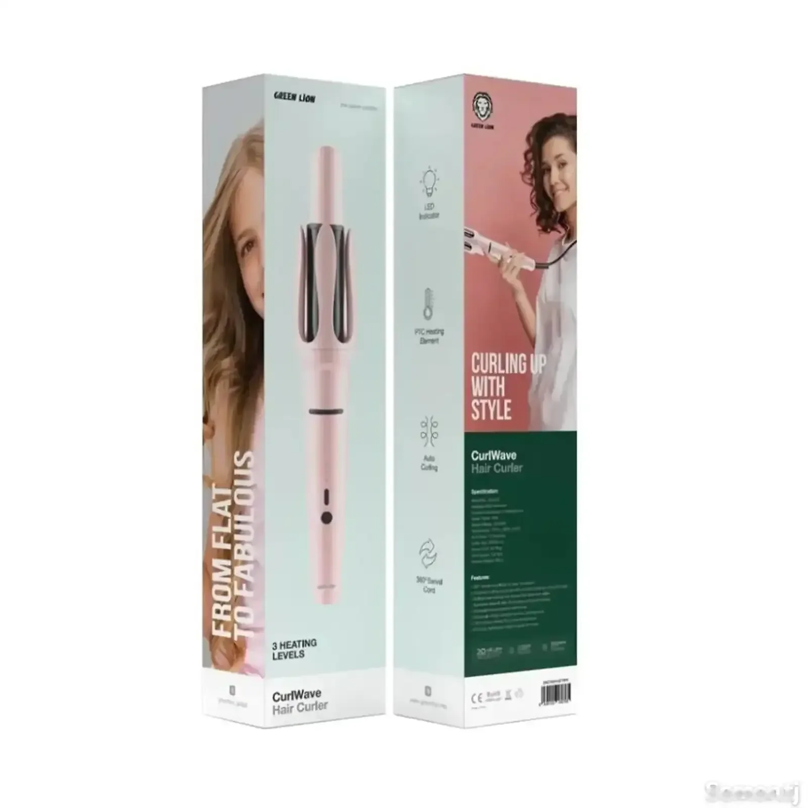 Плойка Green Lion CurlWave для волос