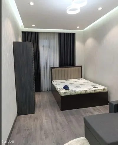 1-комн. квартира, 15 этаж, 58 м², Шохмансур