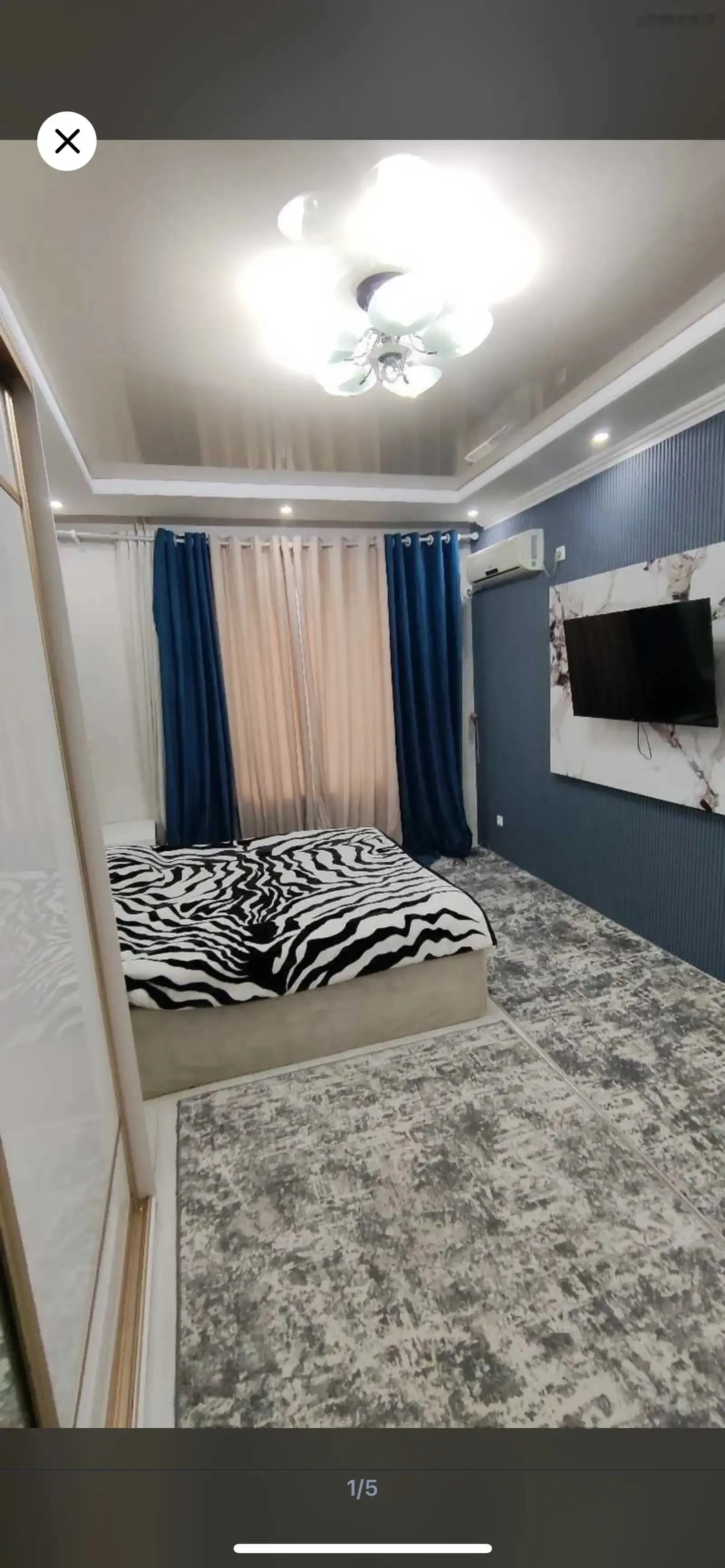 1-к квартира, 3 этаж, 50 м², Сомони