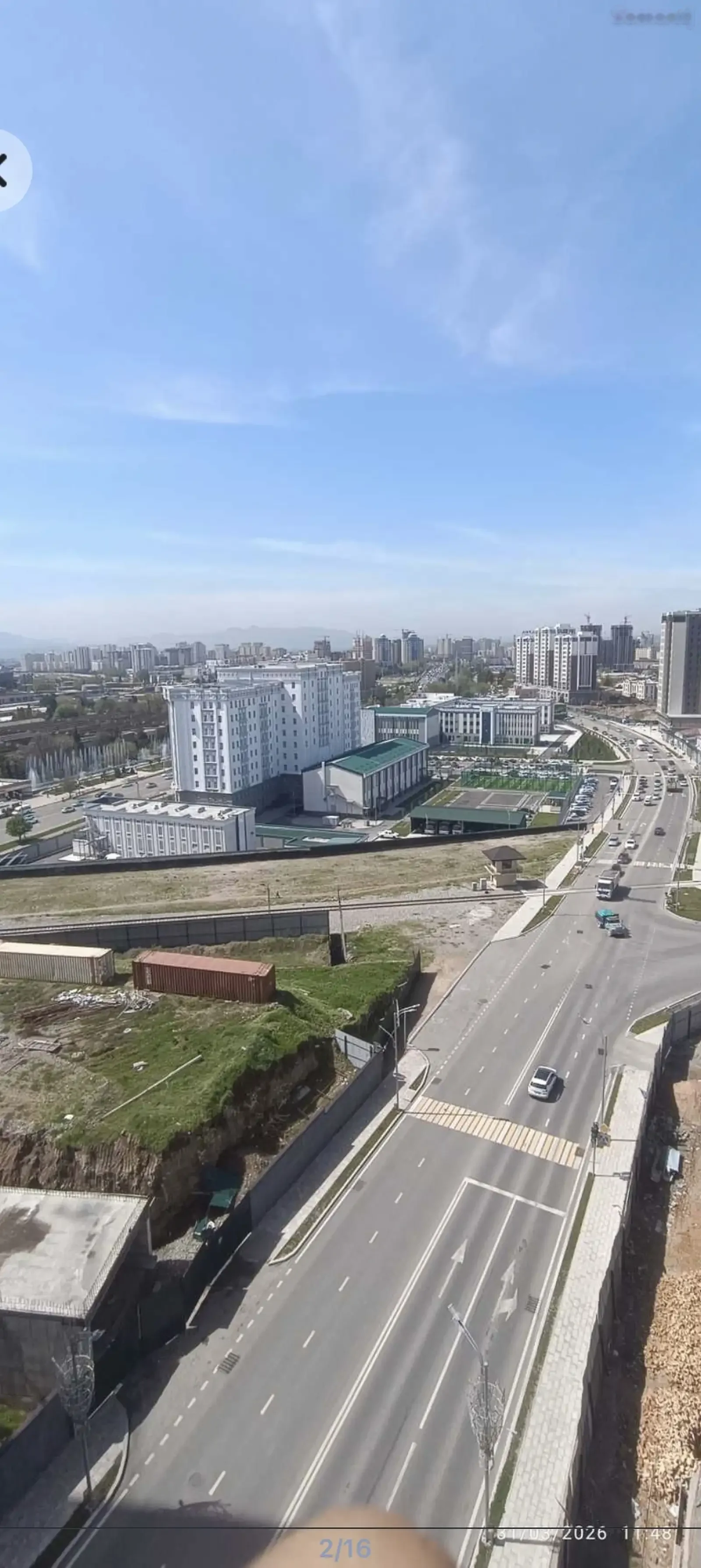 3-комн. квартира, 9 этаж, 90м², Шохмансур танка